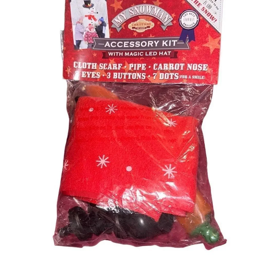 *NEW* My Snowman Magic Build Your Frosty light up hat & accessories